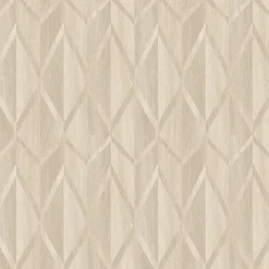 Papier peint vinyle intissé Cassata imprimé géométrique beige L.1000 x l.53cm GoodHome