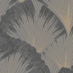 Papier peint Vinyle Intissé GoodHome Andesi gris