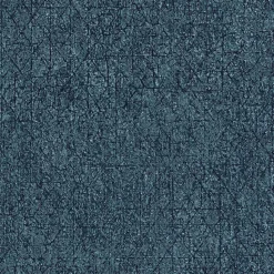 Papier peint vinyle intissé Reality Iv Lutece mat et satiné ecorce, faux uni bleu pétrole, bleu l.1005 x l.53 cm