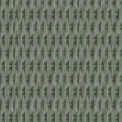 Papier peint vinyle intissé Villa Rosalie Lutece mat et satiné trompe l'œil paille vert l.1005 x l.53 cm