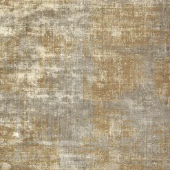 Papier peint Vinyle Intissé GoodHome Giana gris clair et ocre