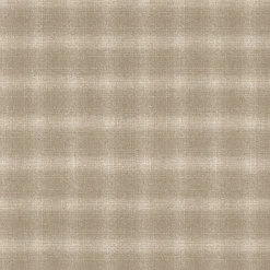 Papier peint vinyle intissé Bensimon tissu ecossais beige L.1005 x l.53cm Lutèce