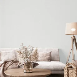 Papier peint Vinyle Intissé GoodHome Moivre blanc