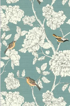 Papier peint vinyle sur intissé Fleur L.10.05 x l.0.53 m. - Réf. LTC-51224701
