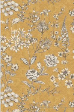 Papier peint vinyle sur intissé Fleur L.10.05 x l.0.53 m. - Réf. AS-391172