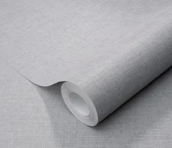Papier peint vinyle sur intissé uni Casual gris L.1005 x l.53cm Erismann