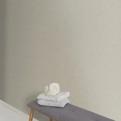 Papier peint vinyle sur intissé GoodHome  Lancon blanc cassé