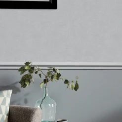 Papier peint vinyle sur intissé GoodHome  Moivre gris clair