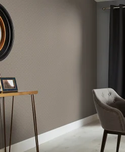 Papier peint vinyle sur intissé GoodHome Ficus noir