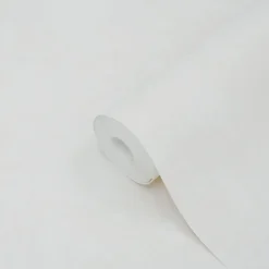 Papier peint vinyle sur intissé GoodHome  Omey blanc cassé