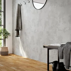 Papier peint vinyle sur intissé GoodHome  Omey gris anthracite
