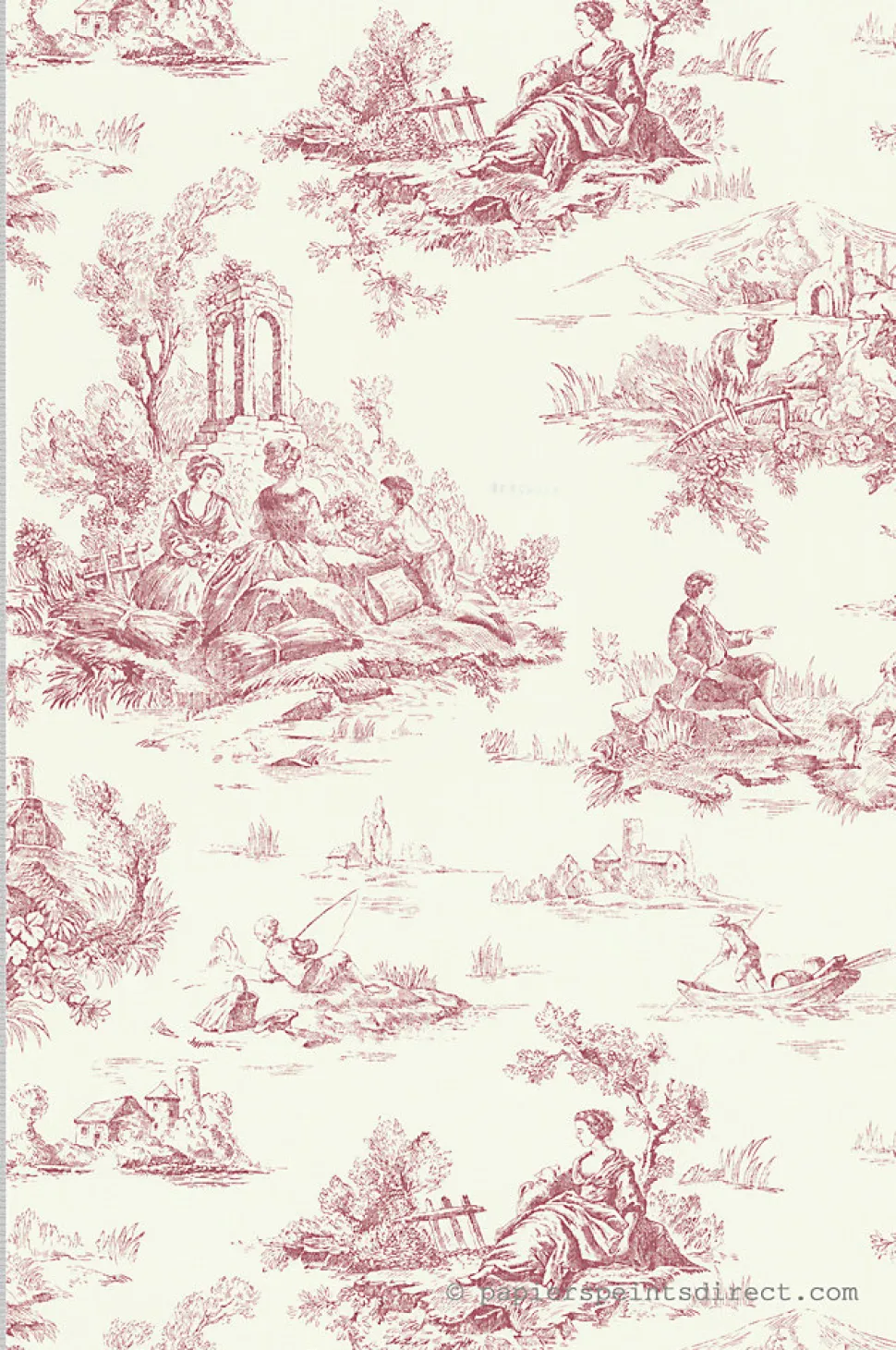 Papier peint vinyle sur intissé Classique L.10.05 x l.0.53 m. - Réf. LTC-51247910