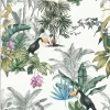 Papier peint vinyle sur intissé Jungle L.10.05 x l.0.53 m. - Réf. LTC-133294704