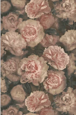 Papier peint vinyle sur intissé Fleur L.10.05 x l.0.53 m. - Réf. SP15337