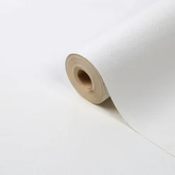 Papier peint vinyle sur intissé Hura GoodHome blanc