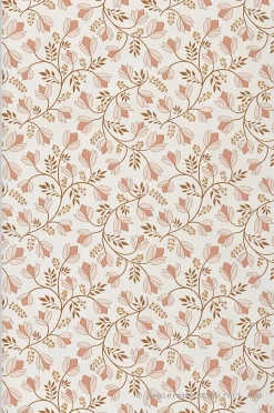 Papier peint vinyle sur intissé Fleur L.10.05 x l.0.53 m. - Réf. LTC-51213603