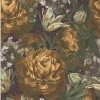 Papier peint vinyle sur intissé Fleur L.10.05 x l.0.53 m. - Réf. AS-385092