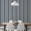 Papier vinyle sur intissé GoodHome Reiter gris et bleu