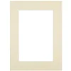 Passe-partout beige 24x30 cm ouverture 15x20 cm Fabriqué en France