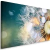 Peinture PISSENLIT Plante Nature 3D 120cm x 80cm - Parfait pour décorer votre salon, chambre ou bureau avec un design unique et é