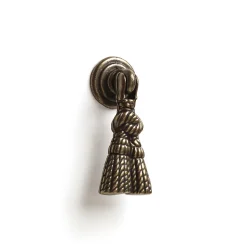 Pendule en zamak avec finition en cuir, dimensions: 22x52x15mm, inserts: 22mm-