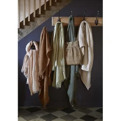 Plaid à franges 