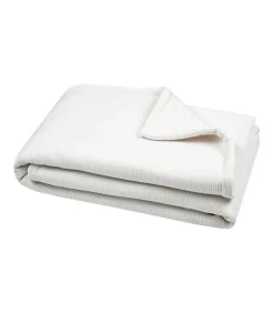 PLAID CLAYTON ECRU 130X160 cm - 130x160cm - Ecru