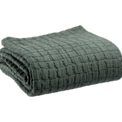 Plaid en coton Swami 130x200 cm Thym