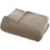 Plaid flanelle 130 x 180 cm Atmosphera - Lin