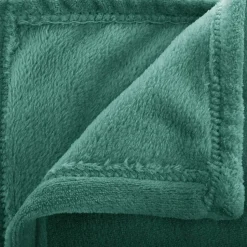 Plaid flanelle 125 x 150 cm Atmosphera - Cèdre