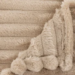 Plaid flanelle Mattias 130x170cm- Vert- Atmosphera