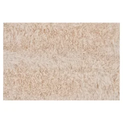 Plaid Galena en Fourrure Synthétique Blanc 130x180 cm - Douceur et Élégance