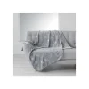 Plaid Imprimé Métallisé "Sensalia" 125x150cm Gris