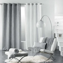 Plaid imprime metallise Domeas