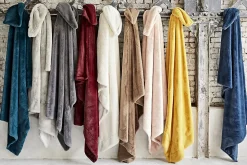 Plaid luxe moutarde 170x240 cm
