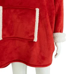 Plaid manche rouge L-XL - Atmosphera