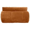 Plaid matelassé velours "Moki" 150 x 150 cm Vent du sud - Moki Camel