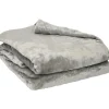 Plaid microflanelle 130x170 cm Perle