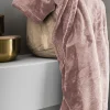Plaid microplush rose L.150 x l.120 cm