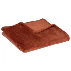 Plaid Ollis 125x150cm rose terracotta - Atmosphera