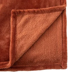 Plaid Ollis 125x150cm rose terracotta - Atmosphera