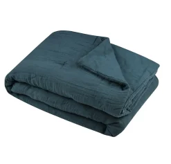 Plaid ou Edredon en gaze de coton Colors