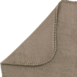 Plaid polaire Uno Marron Taupe 130x170 cm