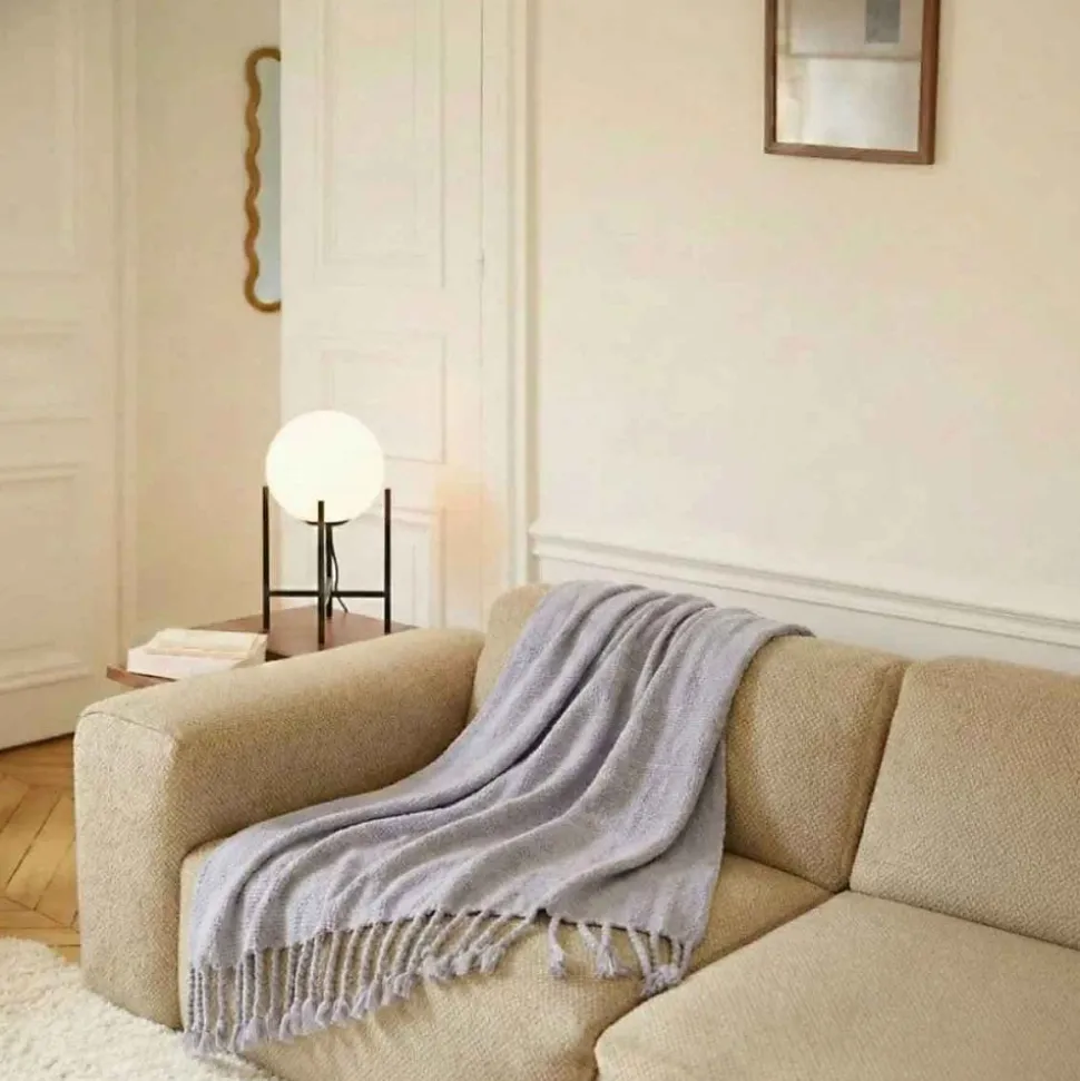 Plaid tissu chenille 130x170cm
