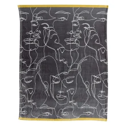 Plaid ultra-doux 130x160 cm Nymphea