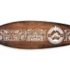 Planche de surf déco, impression alu-dibond, décoration murale, déco surf, Planche de surf déco Surf School, 100x30 cm