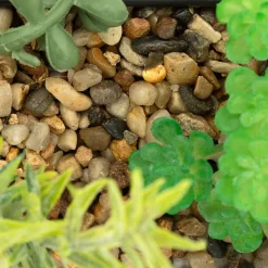 Plante à suspendre avec pot en métal