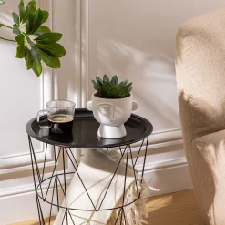 Plante artificielle Dusty H16cm- Multicolore- Atmosphera