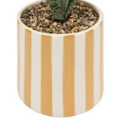 Plante artificielle en pot Cheri 11,5x11,5cm- Vert- Atmosphera