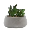 Plante artificielle en pot effet béton H.12cm Ornami